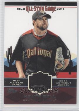 2011 Topps Update Series - All-Star Stitches Relics #AS-36 - Heath Bell