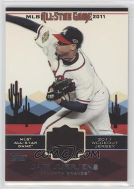 2011 Topps Update Series - All-Star Stitches Relics #AS-41 - Jair Jurrjens