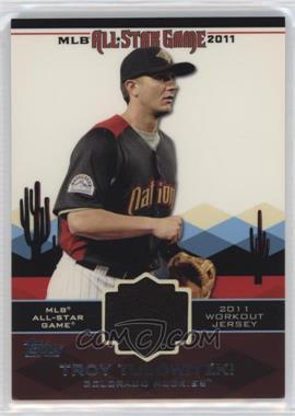 2011 Topps Update Series - All-Star Stitches Relics #AS-45 - Troy Tulowitzki [EX to NM]