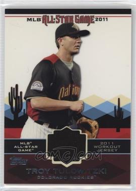 2011 Topps Update Series - All-Star Stitches Relics #AS-45 - Troy Tulowitzki