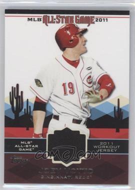 2011 Topps Update Series - All-Star Stitches Relics #AS-47 - Joey Votto