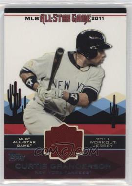 2011 Topps Update Series - All-Star Stitches Relics #AS-5 - Curtis Granderson [EX to NM]