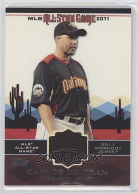 2011 Topps Update Series - All-Star Stitches Relics #AS-50 - Carlos Beltran