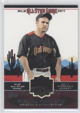 2011 Topps Update Series - All-Star Stitches Relics #AS-55 - Miguel Montero