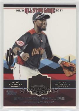 2011 Topps Update Series - All-Star Stitches Relics #AS-58 - Brandon Phillips [Noted]