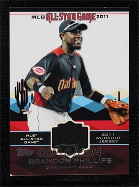 2011 Topps Update Series - All-Star Stitches Relics #AS-58 - Brandon Phillips