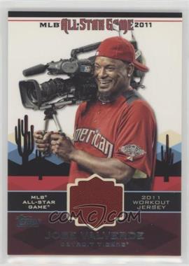 2011 Topps Update Series - All-Star Stitches Relics #AS-63 - Jose Valverde