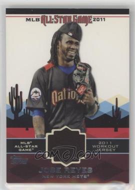 2011 Topps Update Series - All-Star Stitches Relics #AS-64 - Jose Reyes