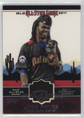 2011 Topps Update Series - All-Star Stitches Relics #AS-64 - Jose Reyes