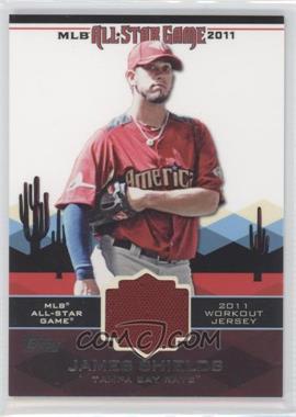 2011 Topps Update Series - All-Star Stitches Relics #AS-69 - James Shields