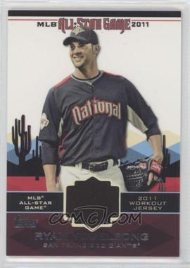 2011 Topps Update Series - All-Star Stitches Relics #AS-72 - Ryan Vogelsong