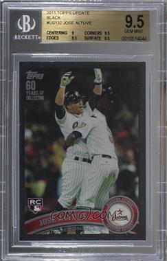 2011 Topps Update Series - [Base] - Black #US132 - Jose Altuve /60 [BGS 9.5 GEM MINT]