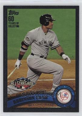2011 Topps Update Series - [Base] - Black #US18 - All-Star - Robinson Cano /60