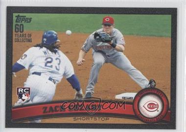 2011 Topps Update Series - [Base] - Black #US247 - Zack Cozart /60