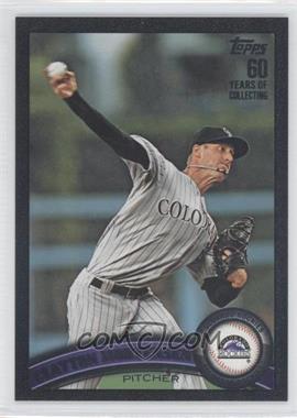 2011 Topps Update Series - [Base] - Black #US87 - Clayton Mortensen /60