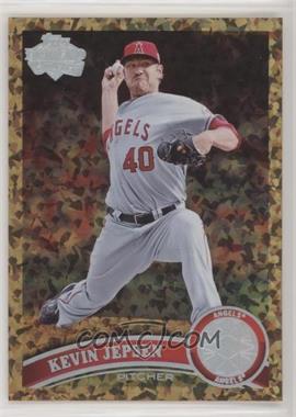 2011 Topps Update Series - [Base] - Cognac Diamond Anniversary #US198 - Kevin Jepsen