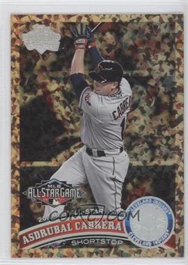 2011 Topps Update Series - [Base] - Cognac Diamond Anniversary #US229.1 - All-Star - Asdrubal Cabrera