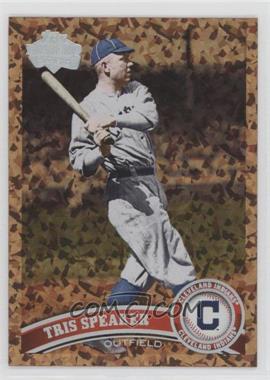 2011 Topps Update Series - [Base] - Cognac Diamond Anniversary #US278.2 - SP Legend Variation - Tris Speaker