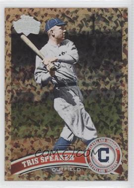 2011 Topps Update Series - [Base] - Cognac Diamond Anniversary #US278.2 - SP Legend Variation - Tris Speaker