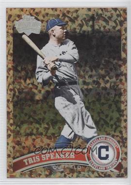 2011 Topps Update Series - [Base] - Cognac Diamond Anniversary #US278.2 - SP Legend Variation - Tris Speaker