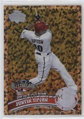 2011 Topps Update Series - [Base] - Cognac Diamond Anniversary #US316 - All-Star - Justin Upton