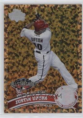 2011 Topps Update Series - [Base] - Cognac Diamond Anniversary #US316 - All-Star - Justin Upton