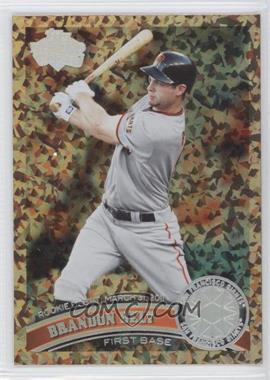 2011 Topps Update Series - [Base] - Cognac Diamond Anniversary #US83 - Rookie Debut - Brandon Belt