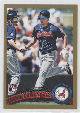 2011 Topps Update Series - [Base] - Gold #US112 - Lonnie Chisenhall /2011