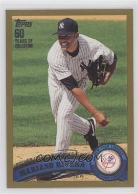 2011 Topps Update Series - [Base] - Gold #US128 - Checklist - Mariano Rivera /2011