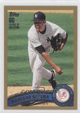 2011 Topps Update Series - [Base] - Gold #US128 - Checklist - Mariano Rivera /2011