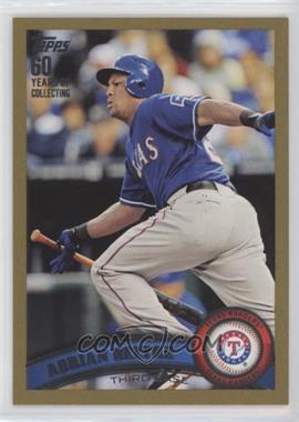 2011 Topps Update Series - [Base] - Gold #US150 - Adrian Beltre /2011 [EX to NM]