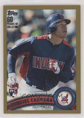 2011 Topps Update Series - [Base] - Gold #US169 - Ezequiel Carrera /2011