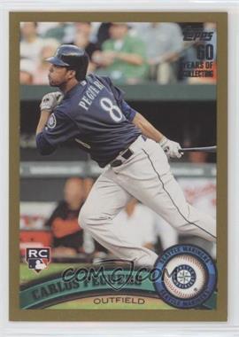 2011 Topps Update Series - [Base] - Gold #US183 - Carlos Peguero /2011