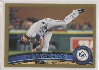 2011 Topps Update Series - [Base] - Gold #US206 - J.P. Howell /2011