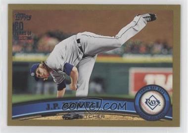 2011 Topps Update Series - [Base] - Gold #US206 - J.P. Howell /2011