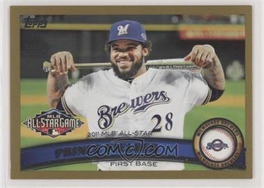 2011 Topps Update Series - [Base] - Gold #US21 - All-Star - Prince Fielder /2011 [EX to NM]