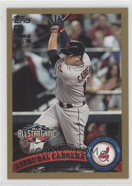 2011 Topps Update Series - [Base] - Gold #US229 - All-Star - Asdrubal Cabrera /2011