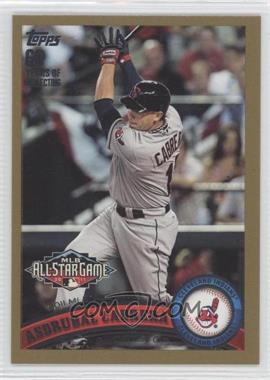 2011 Topps Update Series - [Base] - Gold #US229 - All-Star - Asdrubal Cabrera /2011