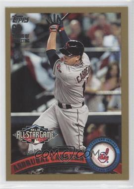 2011 Topps Update Series - [Base] - Gold #US229 - All-Star - Asdrubal Cabrera /2011