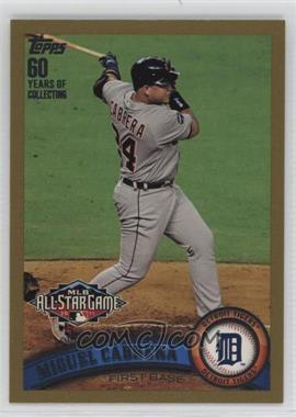 2011 Topps Update Series - [Base] - Gold #US230 - All-Star - Miguel Cabrera /2011