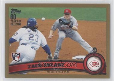 2011 Topps Update Series - [Base] - Gold #US247 - Zack Cozart /2011