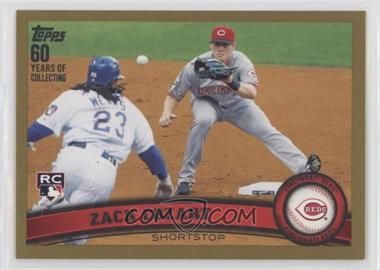 2011 Topps Update Series - [Base] - Gold #US247 - Zack Cozart /2011