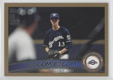 2011 Topps Update Series - [Base] - Gold #US250 - Zack Greinke /2011