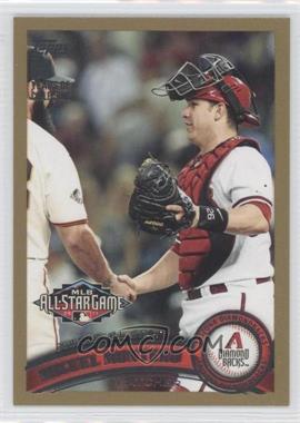 2011 Topps Update Series - [Base] - Gold #US273 - All-Star - Miguel Montero /2011