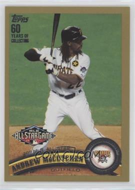 2011 Topps Update Series - [Base] - Gold #US291 - All-Star - Andrew McCutchen /2011