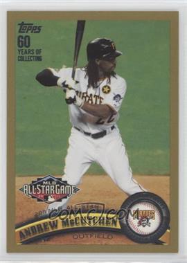 2011 Topps Update Series - [Base] - Gold #US291 - All-Star - Andrew McCutchen /2011