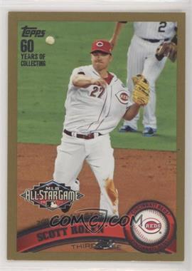 2011 Topps Update Series - [Base] - Gold #US310 - All-Star - Scott Rolen /2011 [EX to NM]