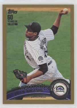 2011 Topps Update Series - [Base] - Gold #US73 - Rookie Debut - Juan Nicasio /2011