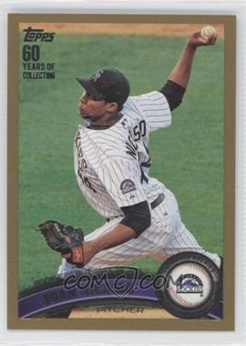 2011 Topps Update Series - [Base] - Gold #US73 - Rookie Debut - Juan Nicasio /2011