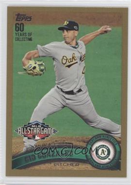 2011 Topps Update Series - [Base] - Gold #US75 - All-Star - Gio Gonzalez /2011